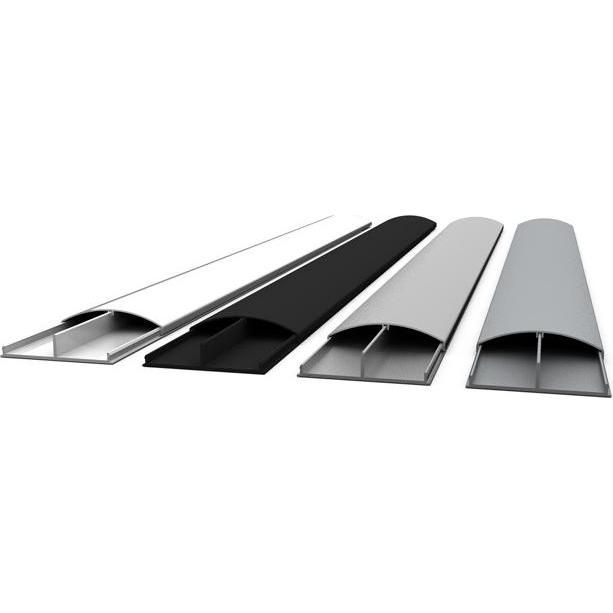 Thumbnail - Multibrackets, Kabelschutz + Kabelführung, Kabelkanal 75x1600, Aluminium, silber (Kabelkanal, 1600 mm)