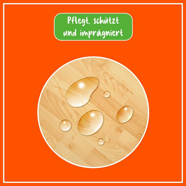 Produktbild Poliboy Arbeitsplatten Öl - 2x500ml - mit Baumwolltuch (1 l)