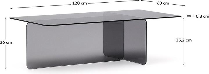 Actual product image Kave Home Zaren (60 x 120 cm)