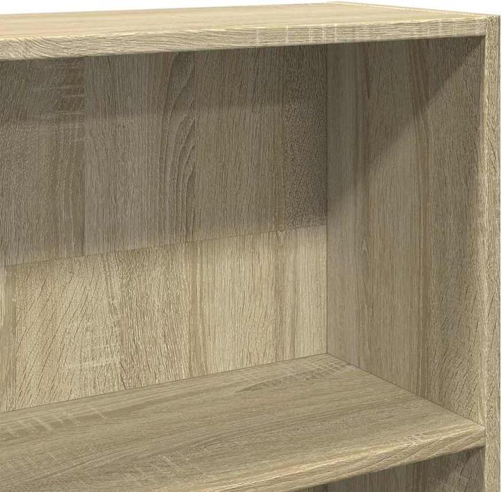 Actual product image VidaXL Bücherregal Bücherschrank Standregal Raumteiler Büroregal Sonoma-Eiche (80 x 30 x 189 cm)