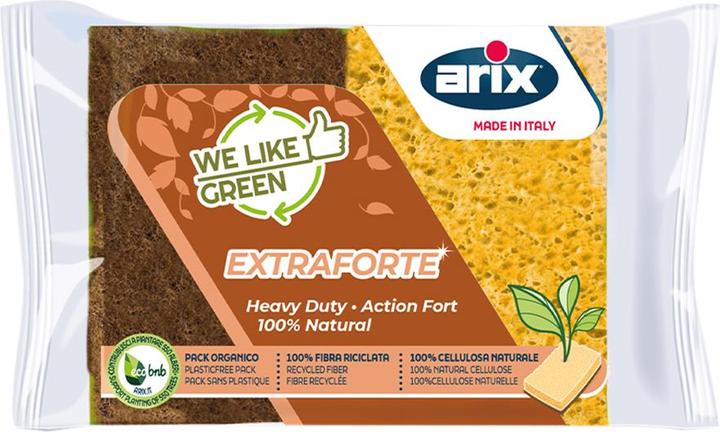 Produktbild Arix We Like Green Schwamm Zellulose 2 Stk. (2 Stk.)
