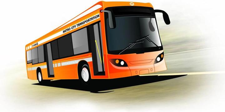 Actual product image Maisto city bus