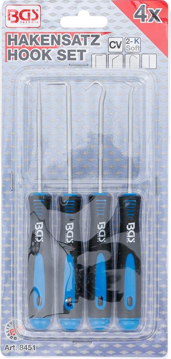 Produktbild BGS Haken-Satz 4-tlg. (Türgriff)
