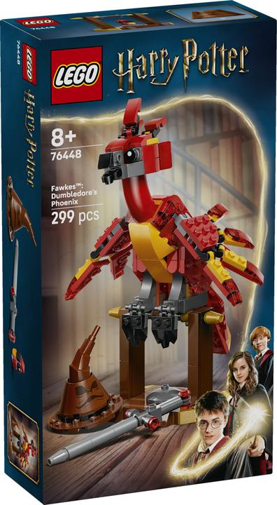 Produktbild LEGO Fawkes: Dumbledores Phönix (76448)