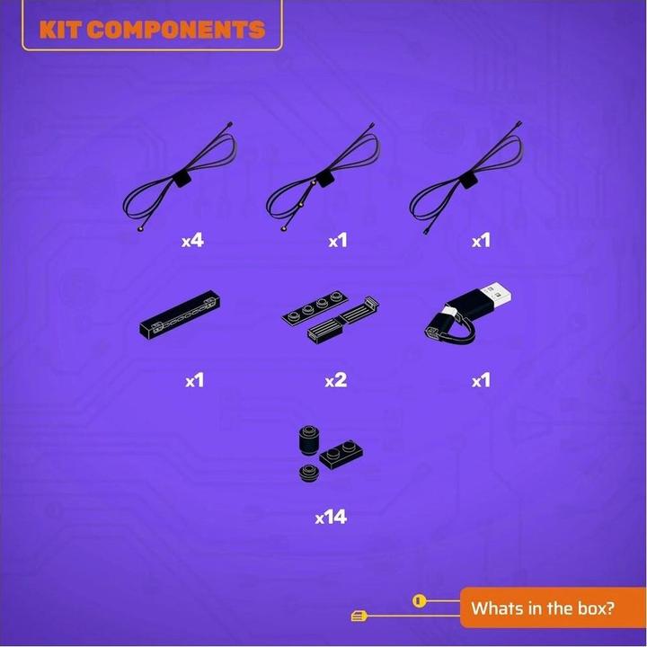 Actual product image Light my bricks LED light set for LEGO 77241 2 Fast 2 Furious - Honda S2000