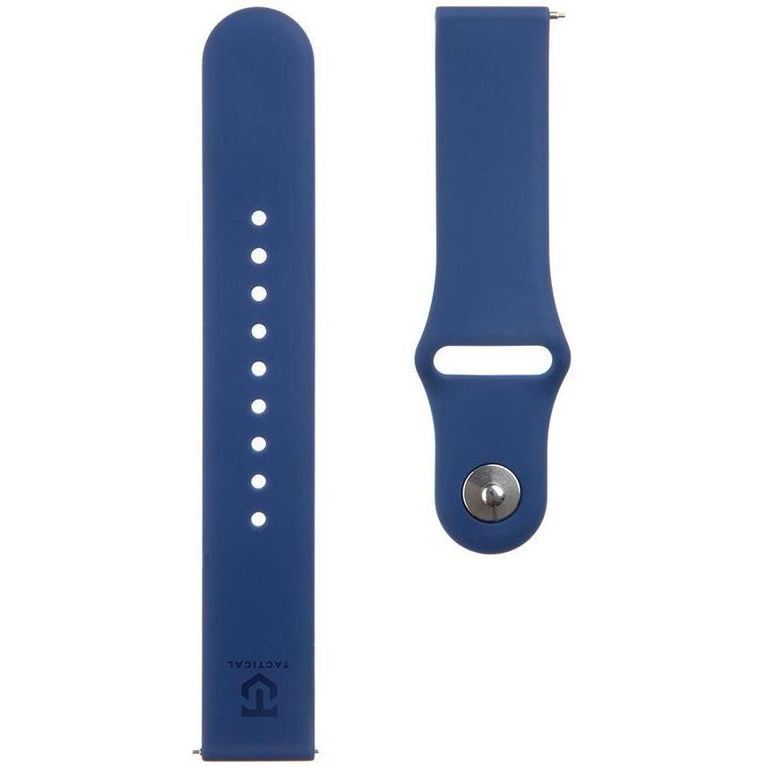 Source Cinturino in silicone da 20 mm (20 mm, Silicone), Cinturini per orologi, Blu