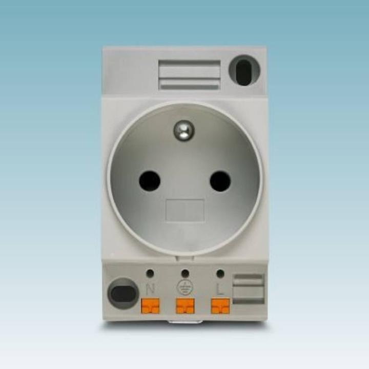 Produktbild Phoenix Steckdose EO-CF/PT/LED/F/GN (0804043)