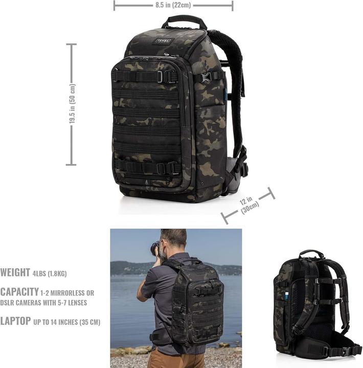 Actual product image Tenba Axis V2 (Photo backpack, 20 l)