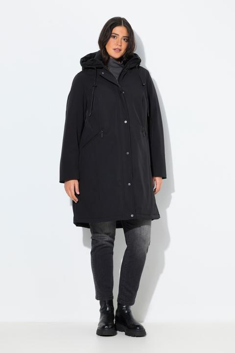 Actual product image Ulla Popken HYPRAR Triple Function Weather Proof Coat (56)