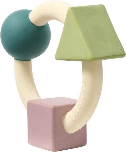 Actual product image Oli and Carol Bauhaus Movement Teething ring soft