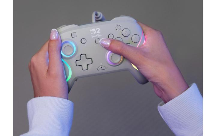Actual product image Turtle Beach Pro Controller Afterglow Wave Wired Grey (Switch, Switch 2, Switch OLED)
