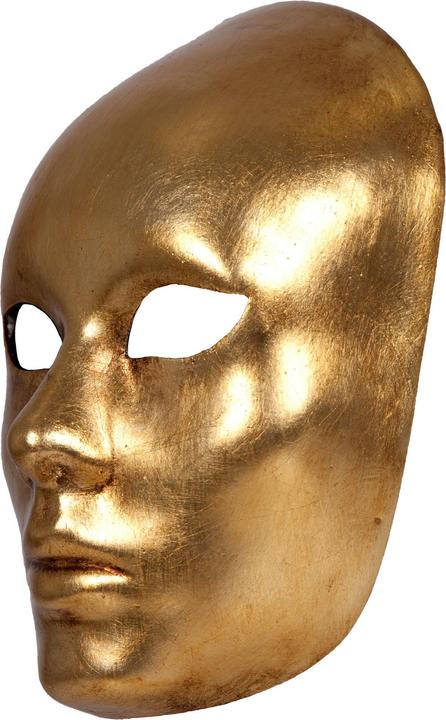 Actual product image Maskworld Volto oro Femminile