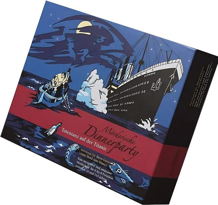 Actual product image Murderous dinner party Death dance on the Titanic (German, 6 - 8 Players)