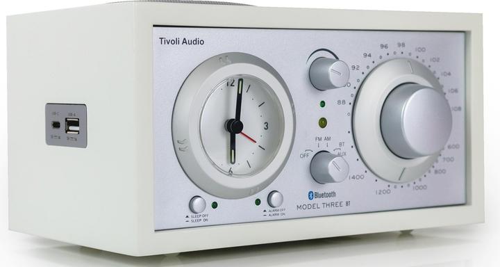 Actual product image Tivoli Audio Model Three BT - AM/FM - Hvid