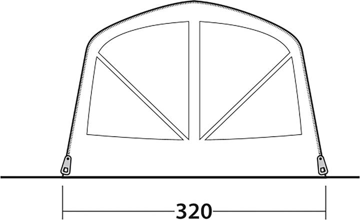 Produktbild Outwell Flagstaff 5 Air (Tunnelzelt, 28.20 kg, 5 Personen)