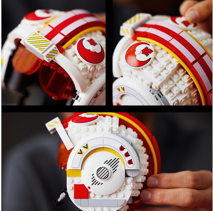 Produktbild LEGO Helm von Luke Skywalker (75327, LEGO Star Wars)