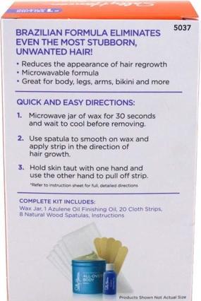 Actual product image Sally Hansen Wax Extra Strength All-Over Body Wax Kit (170 g)