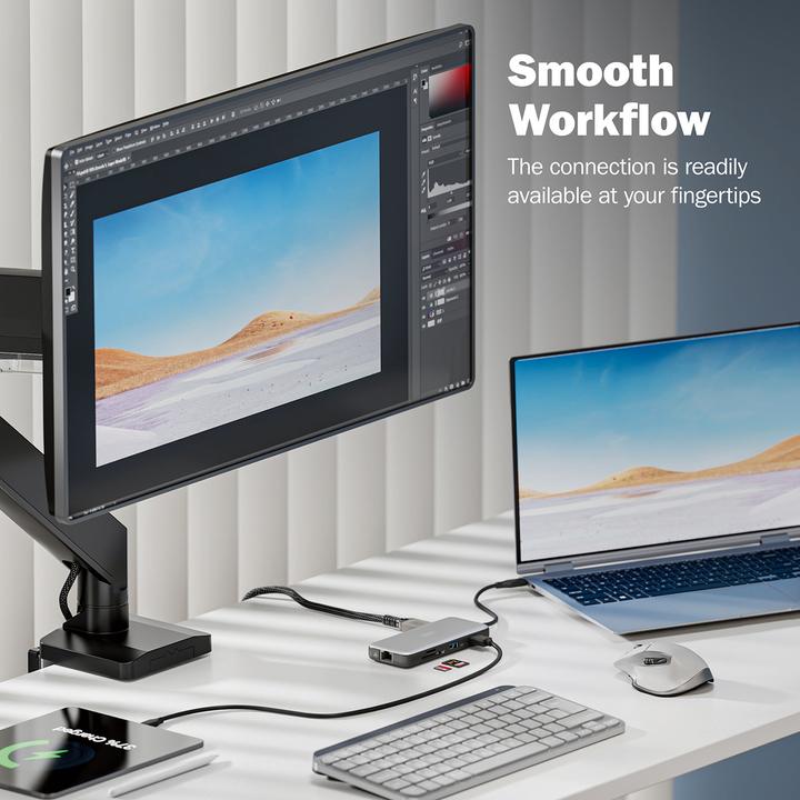 Image du produit Digitus Station d'accueil USB-C, 7 ports (USB-C, 7 ports)