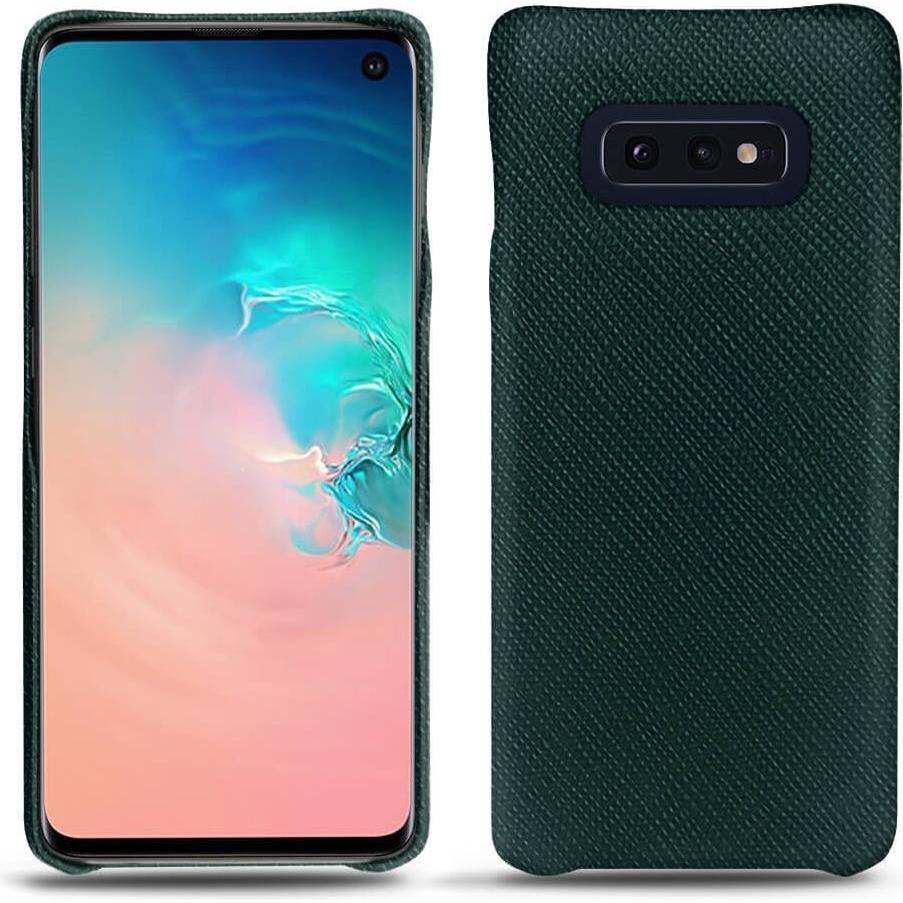 Noreve Lederschutzhülle (Samsung Galaxy S10e), Smartphone Hülle, Grün