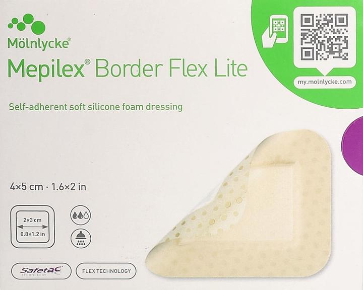 Actual product image Mepilex Border Lite Silicone Foam Dressing (10 x)