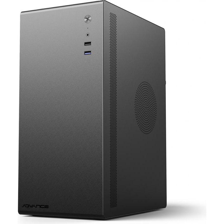 Advance Boitier Mini Tour Micro ATX Optima (Noir) (mATX, Mini-ATX), Case PC, Nero