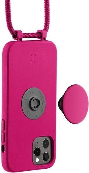 Produktbild Just Elegance Etui JE PopGrip iPhone 11 Pro 5,8" różowy/orchid flower 30051 () (Apple iPhone 11 Pro)