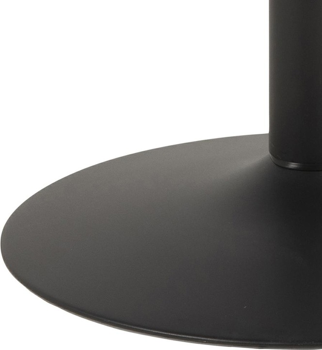 Immagine prodotto AC Design Tavolo da pranzo Barcellona impiallacciato in frassino nero rotondo (110 x 74 cm)