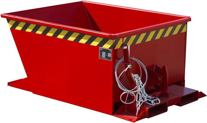 Immagine prodotto eurokraft pro Contenitore ribaltabile per carrelli, capacità 0,3 m³, rosso RAL 3000. (300 l)