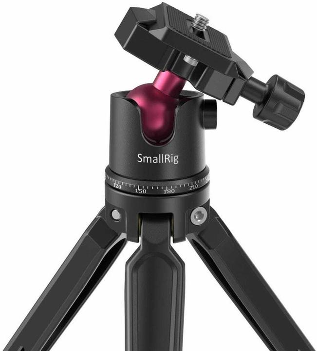 Produktbild SmallRig Tabletop Mini Tripod mit Panoramic Ball Head (Metall)
