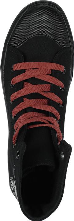 Image du produit Black Premium Sneaker With Rose and Skull Print (37)
