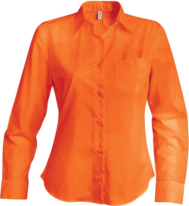 Produktbild Kariban Damenbluse mit langen Ärmeln Jesica (M)