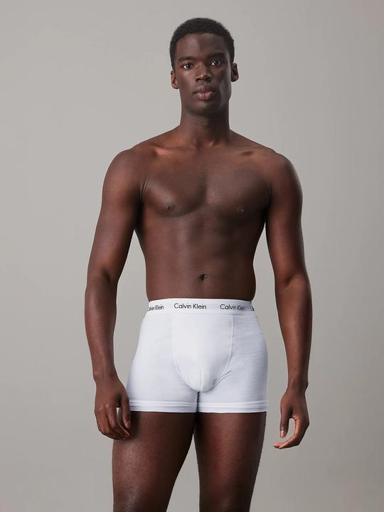 Produktbild Calvin Klein Trunk "Cotton Stretch" weiss (L, 3er Pack)