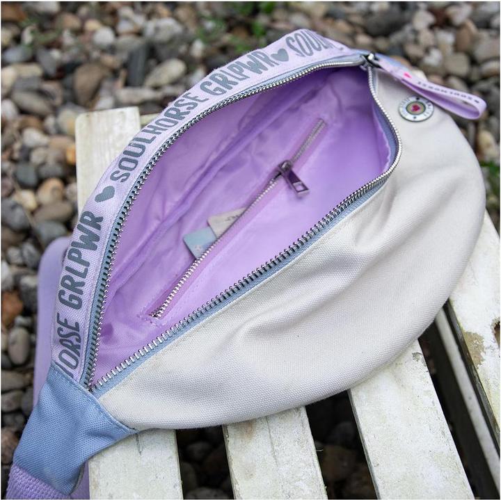 Actual product image Soulhorse Rainbow bum bag