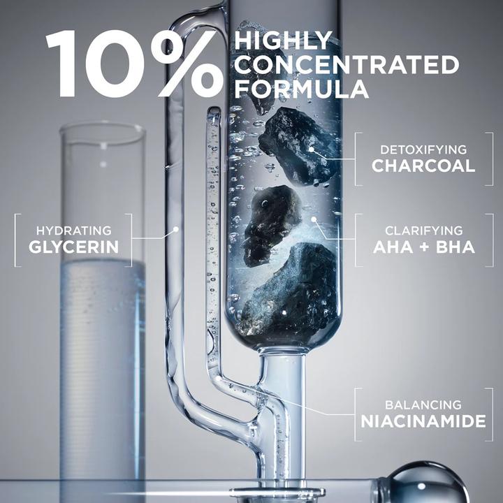 Actual product image Garnier Pure Active AHA + BHA Charcoal Daily Mattifying Air Cream (50 ml, Day cream)