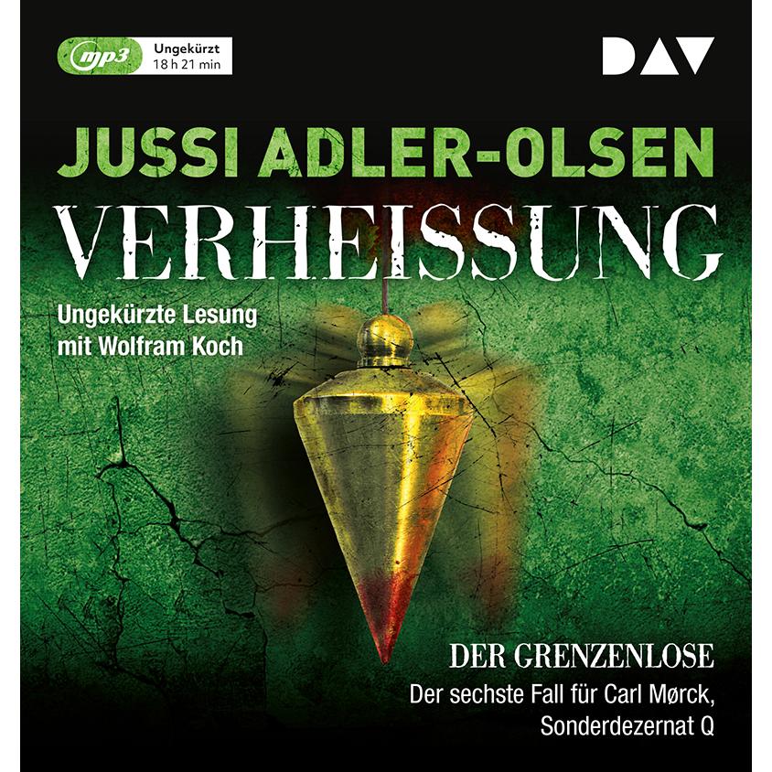 Verheissung, Hörbücher von Jussi Adler-Olsen, Wolfram Koch, Hannes Thiess