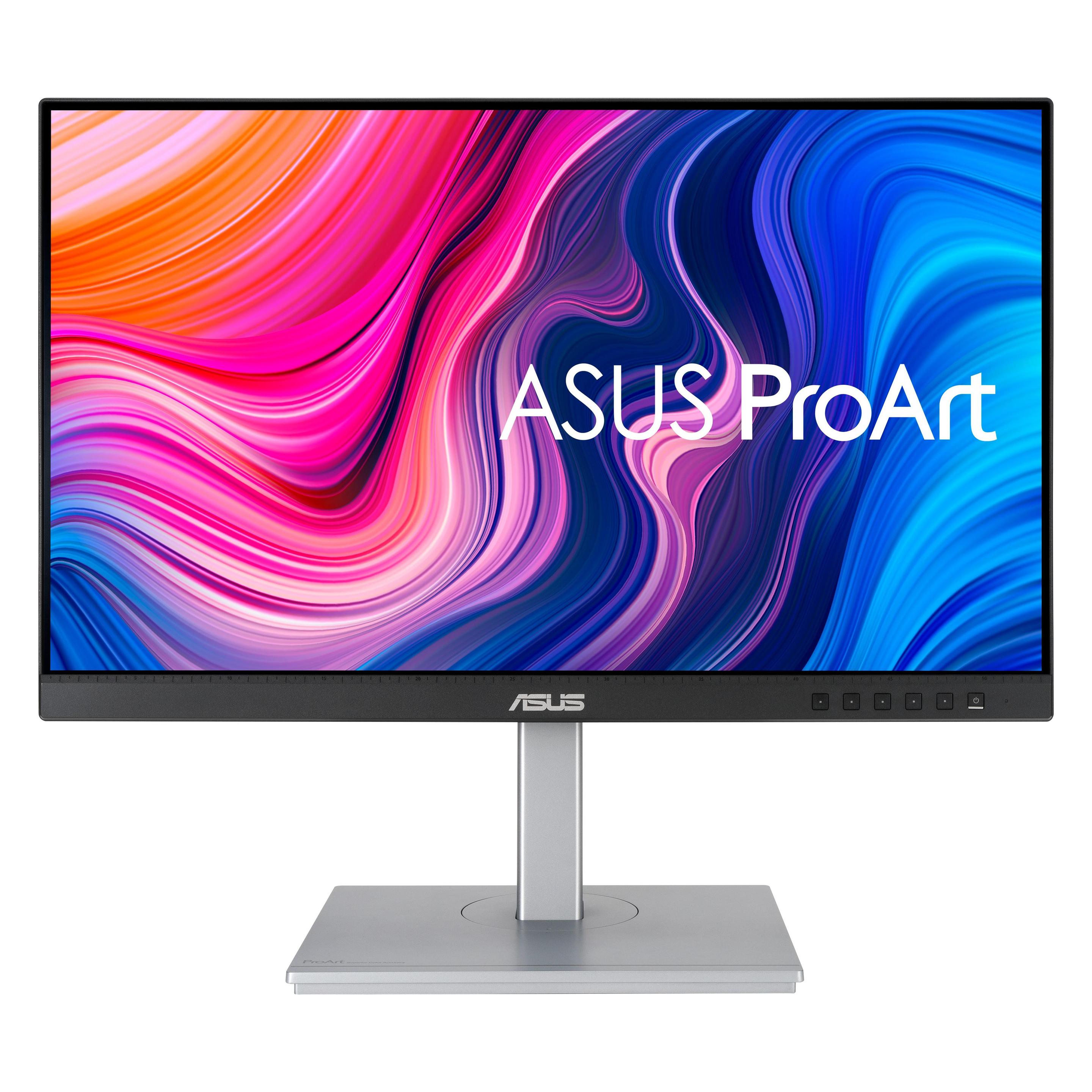 ASUS ProArt PA247CV (1920 x 1080 Pixel, 23.80"), Monitor, Schwarz, Silber
