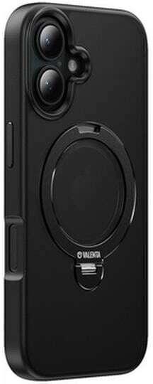 Produktbild Valenta Back Cover Magsafe Frost Iphone 16 Schwarz, Grundfarbe (Apple iPhone 16)