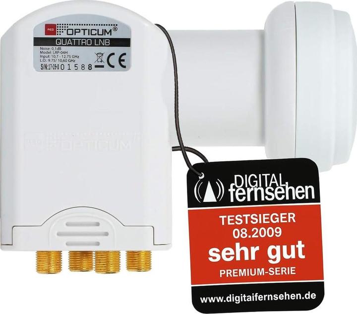 Actual product image Opticum LRP 04H Quattro (Quattro LNB, 40mm)