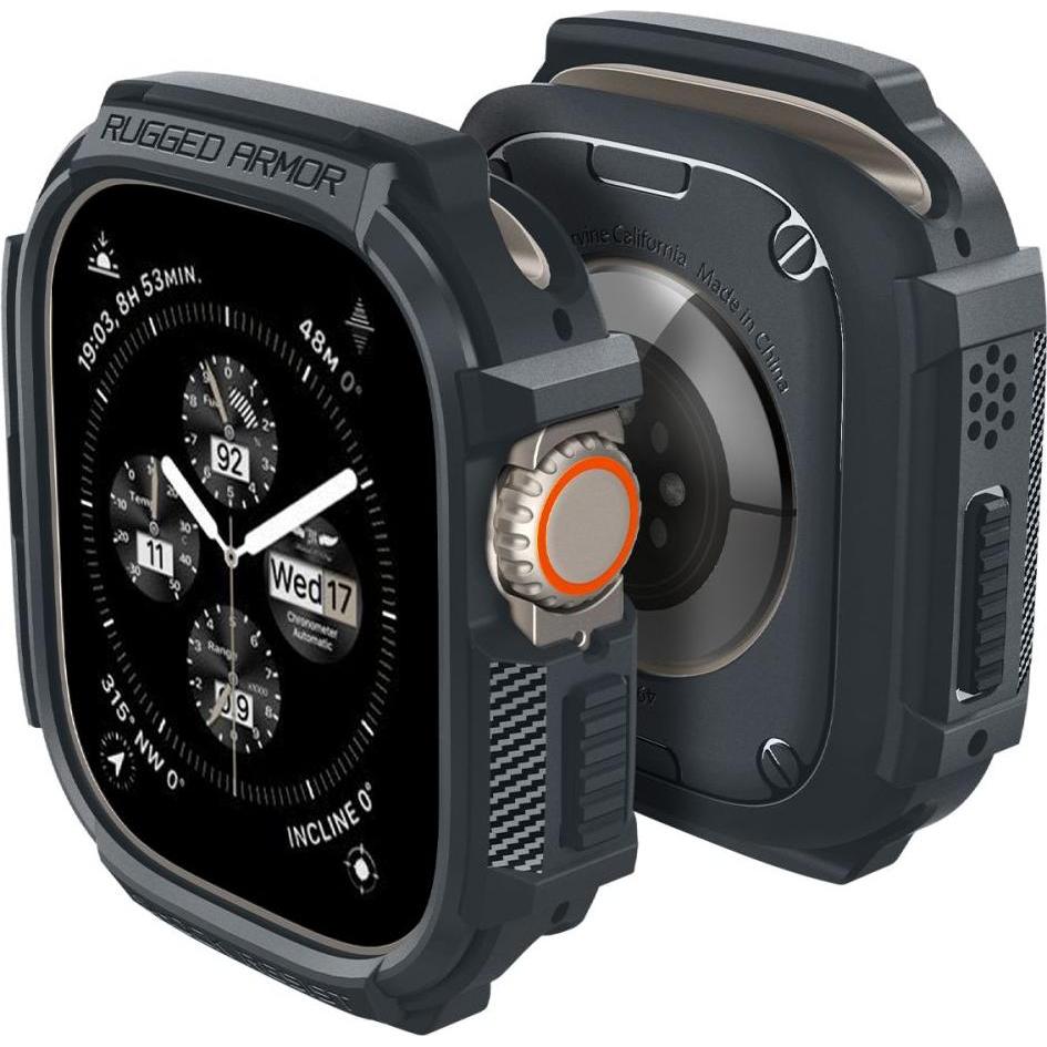 Spigen Rugged Armor, Smartwatch Zubehör, Grau