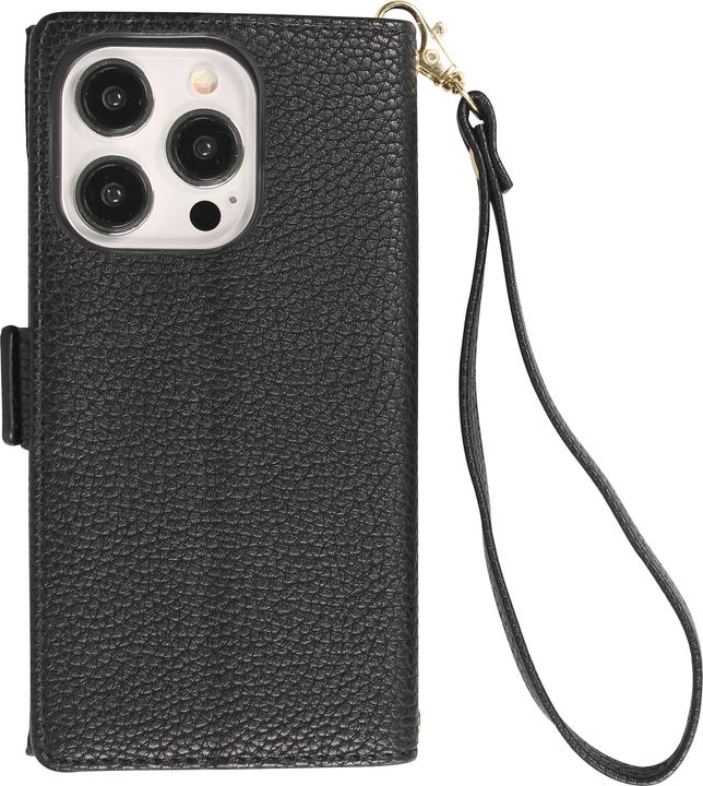 Actual product image PhoneLook Fourre Flip Wallet en cuir végétal avec portefeuille et fermeture magnétique (Apple iPhone 15 Pro Max)