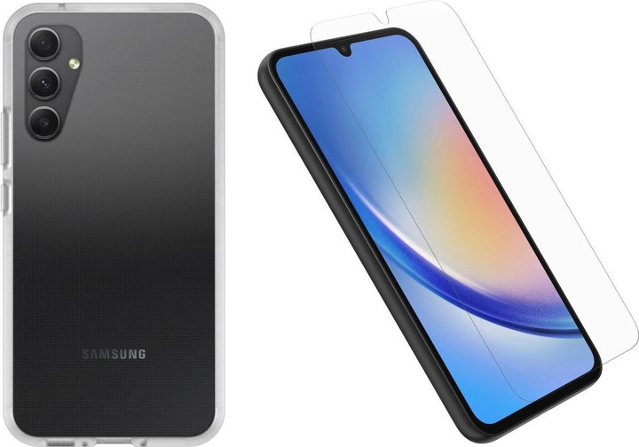 Actual product image OtterBox React + Glass Bundle - Kit (Samsung Galaxy A34 5G)