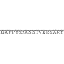 Actual product image Amscan Party chain Silver Anniversaries