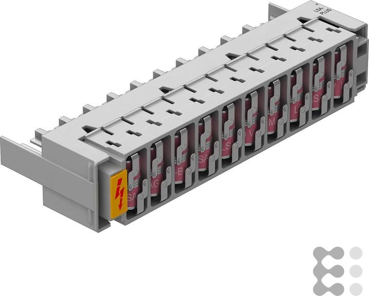 OBO Bettermann BETTERMA LSA-B-MAG Magasin de protection de base 10 fils doubles pour LS LSABMAG