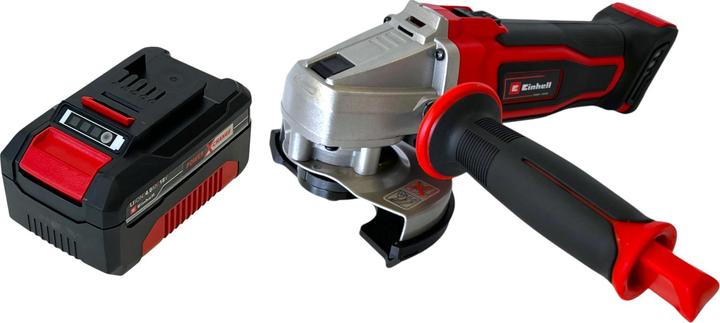 Productafbeelding Einhell TE-AG 18/115-2 Li accu haakse slijper 18 V 115 mm + 1x accu 4.0 Ah - zonder lader (115 mm)