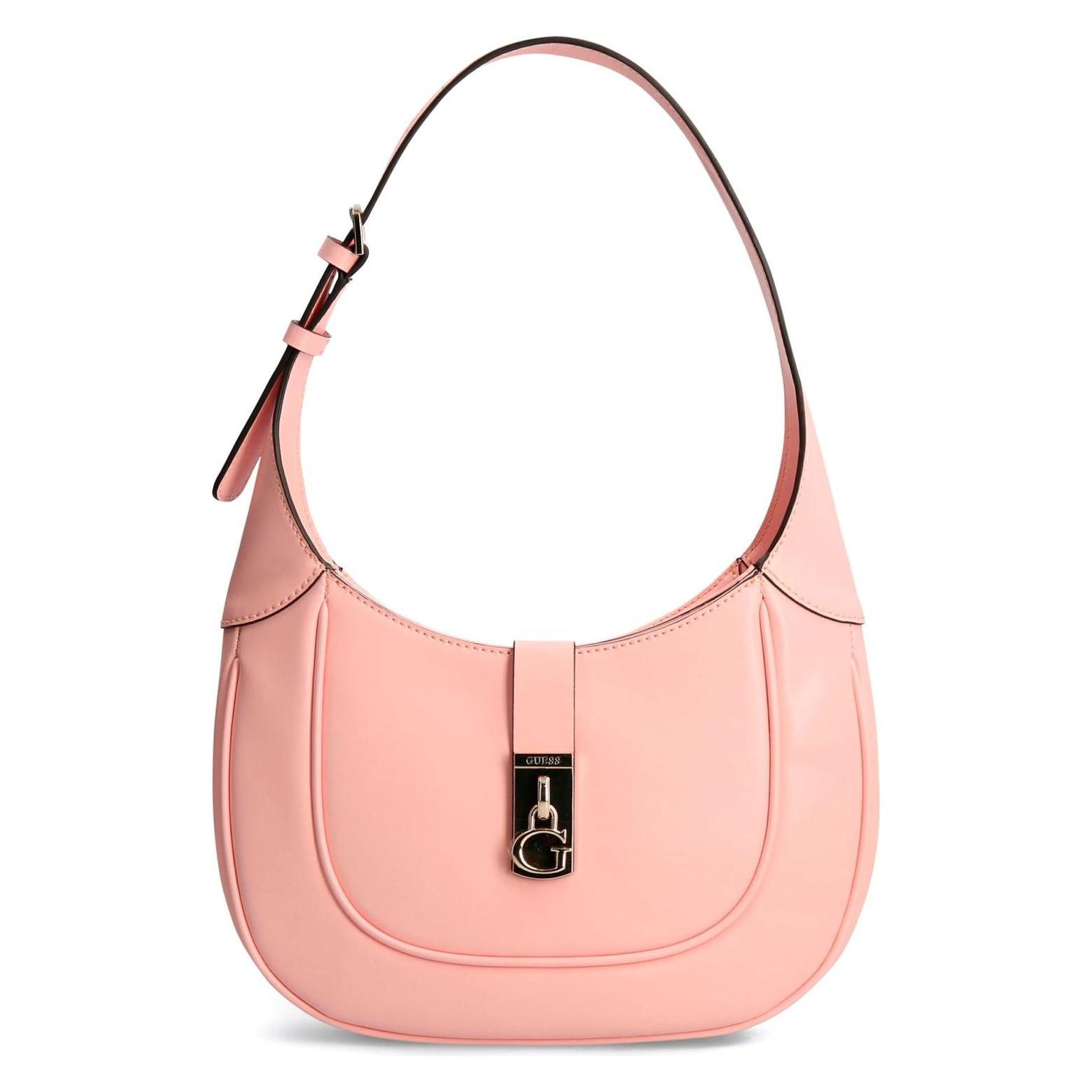 Guess, Damen, Handtasche, Maimie Aviana Convertible Hobo, Rosa