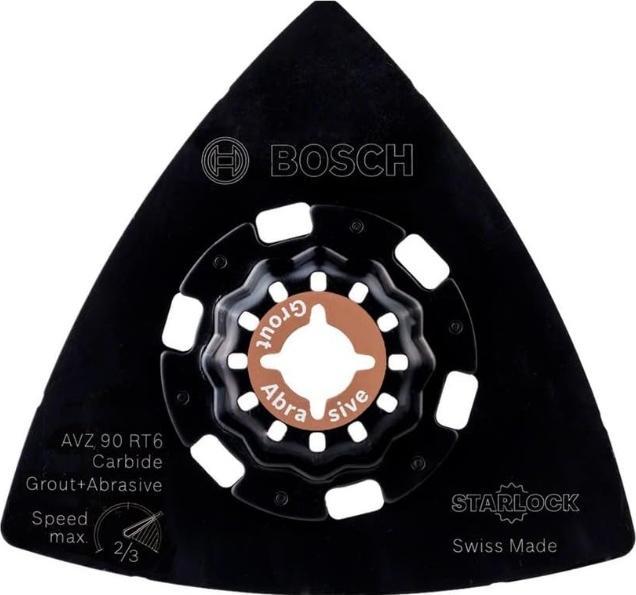 Produktbild Bosch Professional Zubehör EXPERT Sanding Plate AVZ 90 RT10 Blatt für Multifunktionswerkzeuge, 90 mm (100)