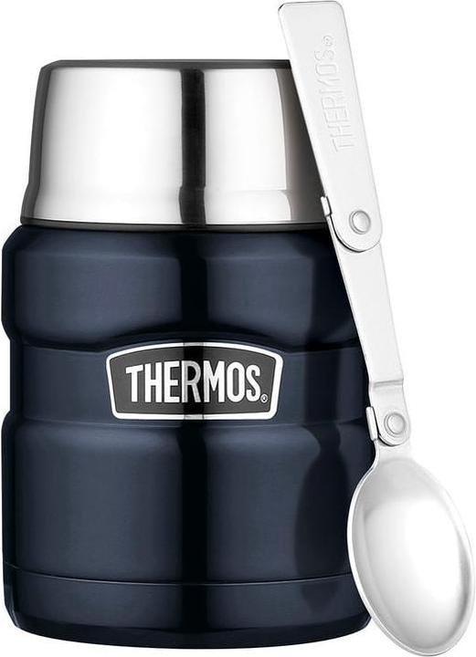 Actual product image Thermos - Stainless King Food Flask 470 ml – Dark Blue (0.47 l)