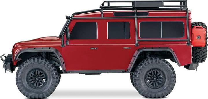Actual product image Traxxas CRAWLER LAND ROVER 1:10 4WD EP RTR RED - CLIPLESS OHNE LadegerÃ¤t und OHNE Akku (RTR Ready-to-Run)