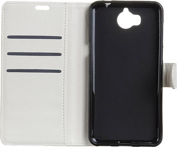 Produktbild MU Classic Leder Hülle mit Litchitextur (Huawei Y5 (2017), Huawei Y6 (2017))