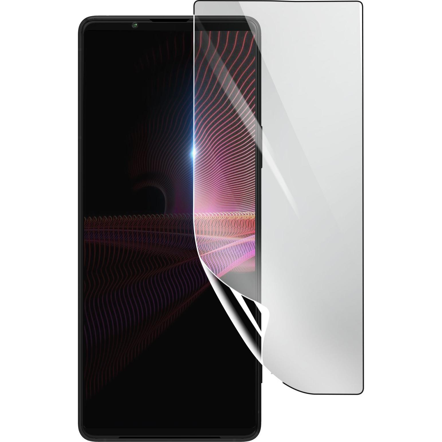 3MK Hydrogel Bildschirmfolie für Sony Xperia 1 III (1 Stück, Sony Xperia 1 III), Smartphone Schutzfolie, Transparent